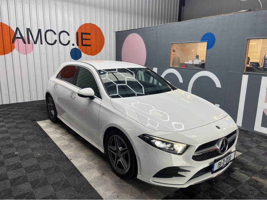 Image for 2019 Mercedes-Benz A Class €25950 2019 MERCEDES-BENZ A200D AMG LINE 2.0 AUTOMATIC / CRUISE CONTROL / ELECTRIC MEMORY & HEATED SEATS / 360° CAMERA / PADDLE SHIFTERS / AMBIENT LIGHTS / 
