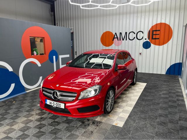 Image for 2014 Mercedes-Benz A Class €13950! 2014 MERCEDES-BENZ A CLASS AUTOMATIC AMG-LINE A180 SPORTS 1.6L PETROL / 55K KMS / ADAPTIVE CRUISE CONTROL, REVERSE CAMERA & MORE