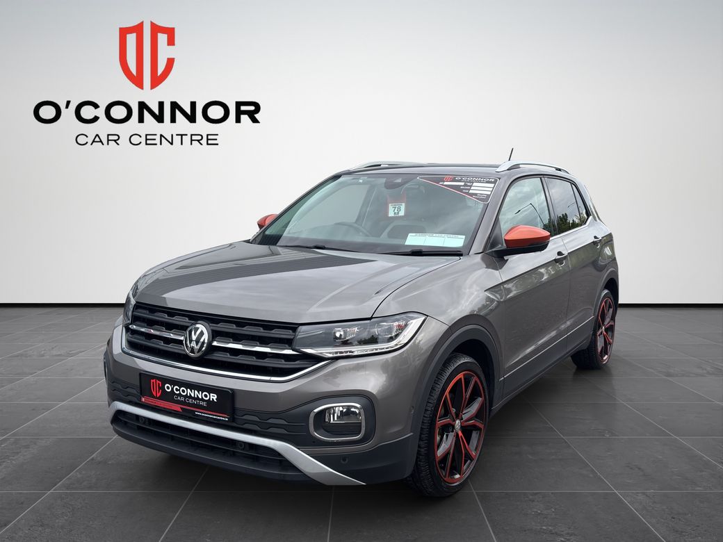 Image for 2020 Volkswagen T-Cross Grey on the outside, a splash of orange … because ordinary was never invited