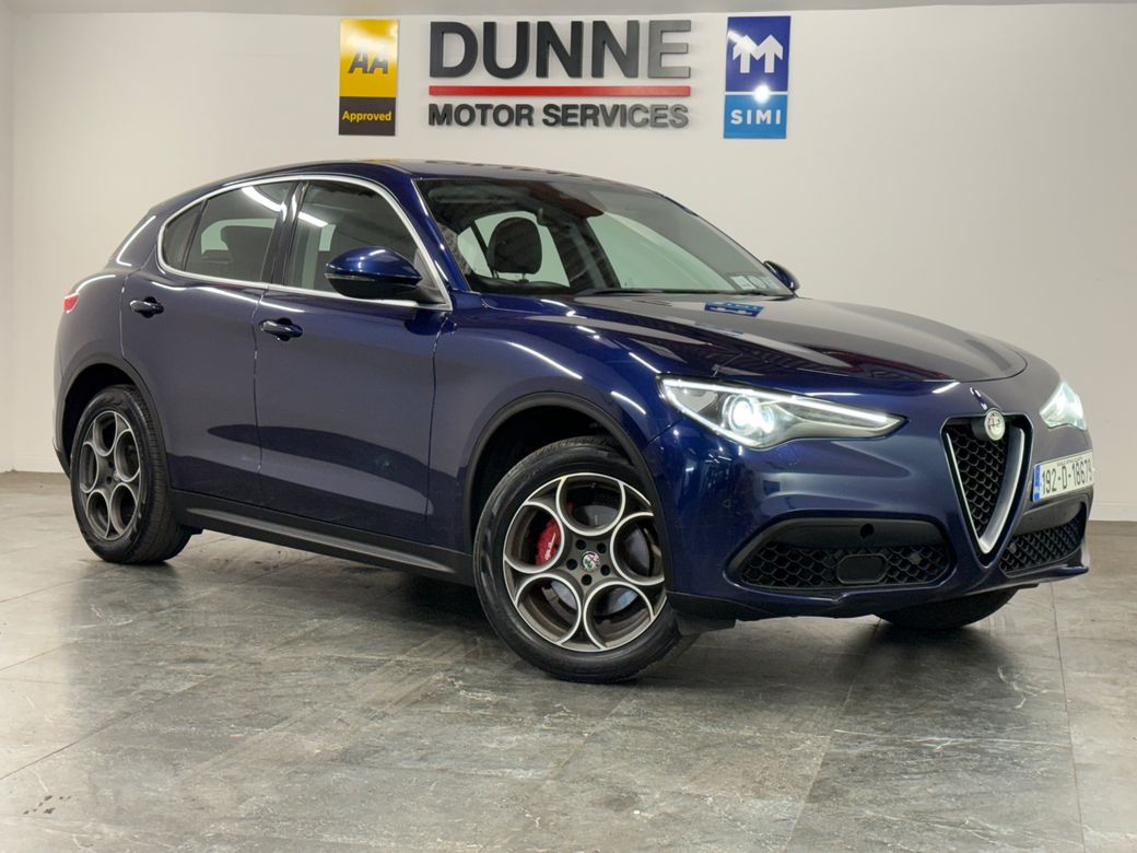 Image for 2019 Alfa Romeo Stelvio **SPECIALE 5 MODEL **2 KEYS **280HP **AWD **MULTI SERVICE HISTORY **HEATED BLACK LEATHER SEATS **FULLY ELECTRIC MEMORY SEATS **ADAPTIVE CRUISE CONTROL **MULTI FUNCTION CENTRE CONSOLE **MULTI FUNCTION 