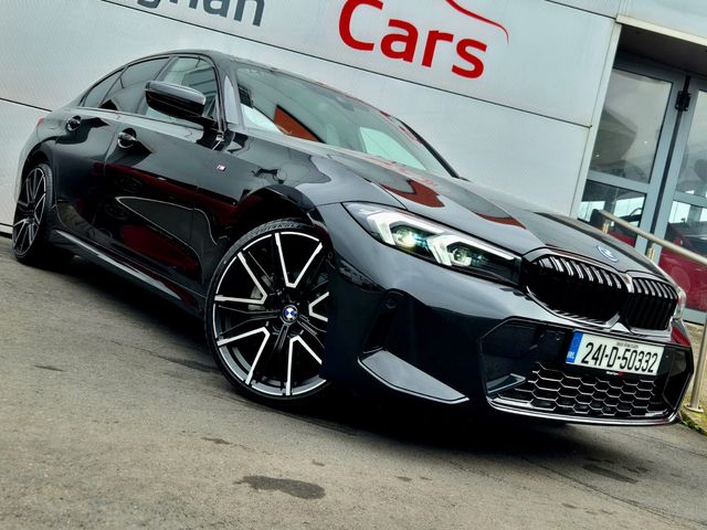Image for 2024 BMW 3 Series 330e M Sport PHEV (292bhp) Upgraded 20'' Alloys, Dechromed, Camera, CarPlay, 1/2 Leather, Heated Seats - First Reg in January 2024 - Trade in Price €45, 888