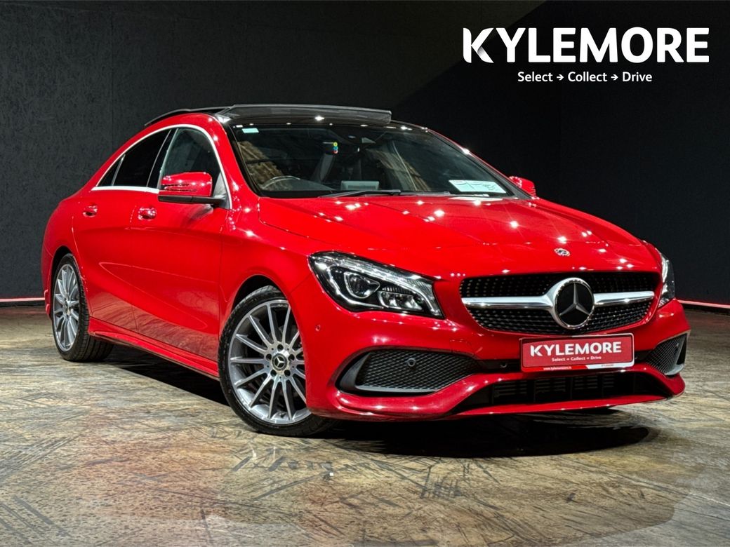 Image for 2017 Mercedes-Benz CLA Class 1.6 AUTOMATIC - PANORAMIC ROOF - HALF BLACK LEATHER UPHOLSTERY - AMG ALLOY WHEELS