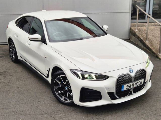 Image for 2025 BMW i4 M Sport eDrive 35 (335bhp) 18" Alloys, Grey M Sports Seats, CarPlay, 360 Camera, Privacy Glass - First Reg in December 2025 - Trade in Price €43, 888