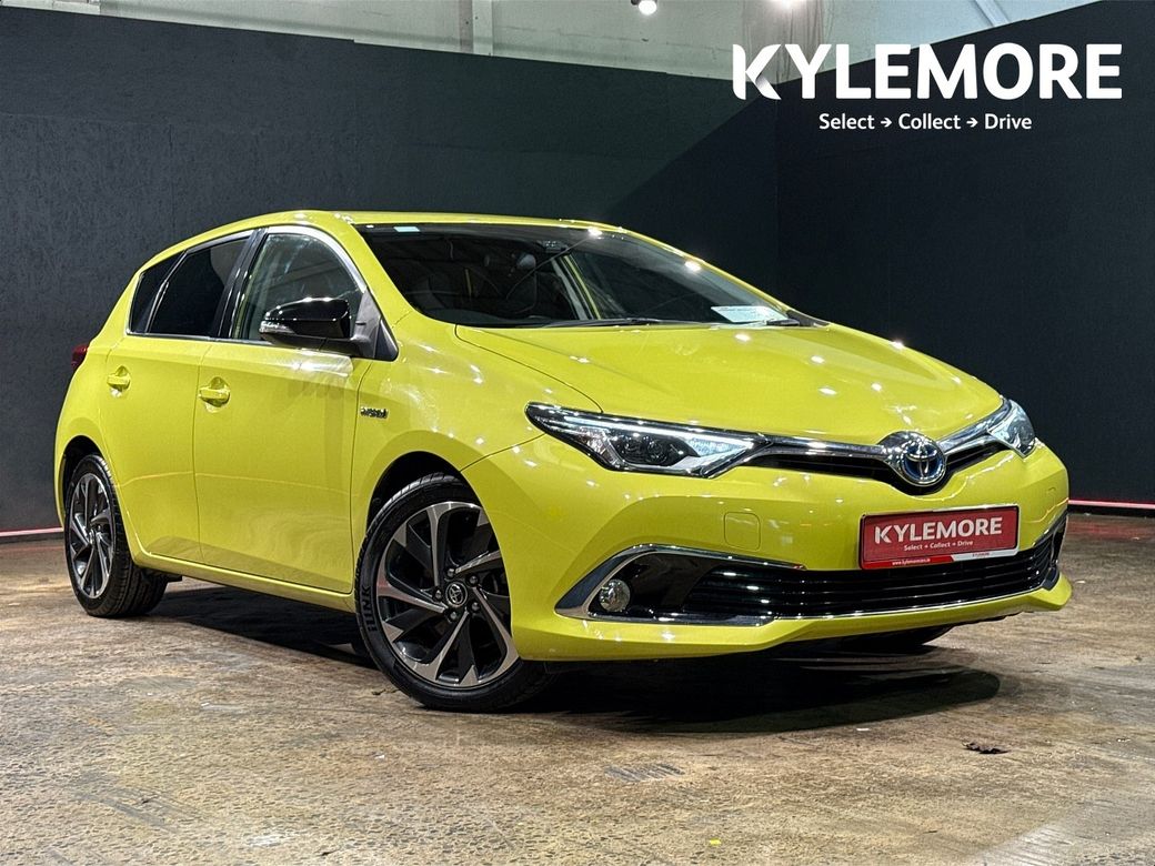 Image for 2016 Toyota Auris 1.8 HYBRID - BRICK LANE EDITION - HALF BLACK LEATHER - FACTORY ALLOYS - 2 TONE - MULTI FUNCTION STEERING WHEEL - LANE KEEP ASISST