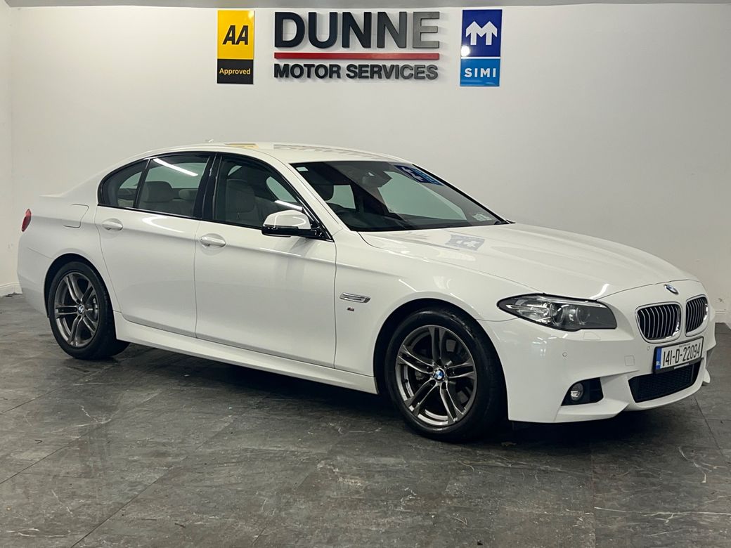 Image for 2014 BMW 5 Series M-SPORT*520D* 4DR AUTO*SAT NAV*TWO KEYS*3 MONTH WARRANTY*FINANCE AVAILABLE