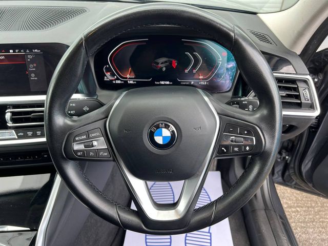 Image for 2021 BMW 3 Series 318d M-COMPETITION PACK TOURING // 18" DIAMOND CUT M-SPORT ALLOYS // APPLE CARPLAY/ANDROID AUTO // AMBIENT LIGHTING PACK