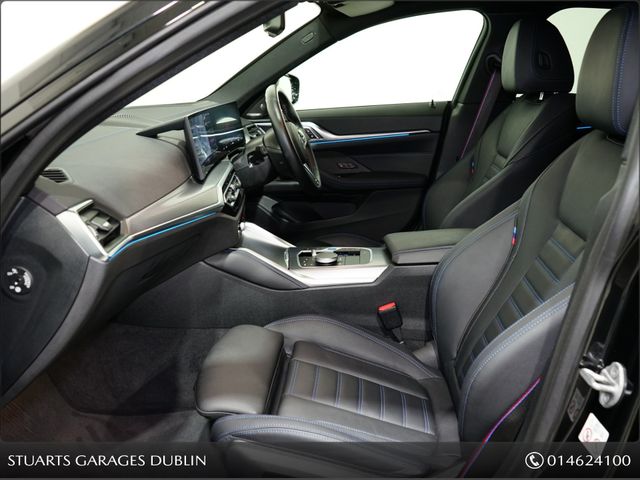 Image for 2024 BMW i4 *SOLD DEPOSIT TAKEN*M50 WITH PRO PACK AND TECH PACK* M-SPORT, SAPPHAIRE BLACK METALLIC, BLACK LEATHER, ELEC MEMORY HEATED SEATS, HEADS UP, SUN PRO GLASS