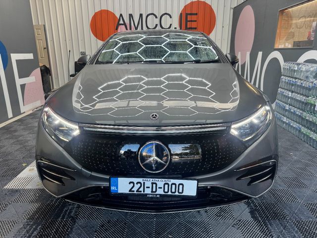 Image for 2022 Mercedes-Benz EQS 2022 MERCEDES-BENZ EQS 450+ AUTOMATIC/ CRUISE CONTROL / PARKING CAMERA / ELECTRIC MEMORY & HEATED SEATS / PADDLE SHIFTERS / PANORAMIC SUNROOF / AMBIENT LIGHTS / APPLE CARPLAY AND MORE