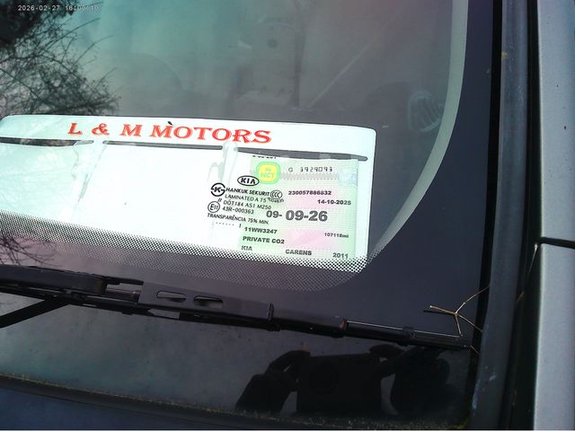 Image for 2011 Kia Carens 1.6 CRDI 1 5DR