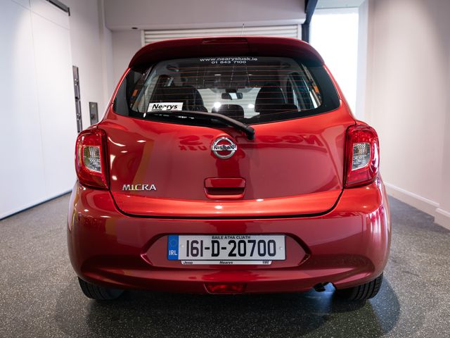 Image for 2016 Nissan Micra 1 2 5DR SV E6 4DR