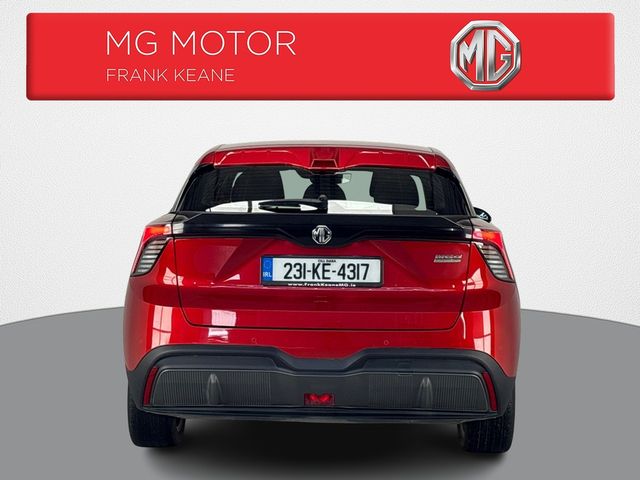 Image for 2023 MG 4 ELECTRIC LR - EXCITE 64KWH**5DR AUTO **FULL BLACK CLOTH INTERIOR**KEYLESS IGNITION**ANDROID AUTO**APPLE CARPLAY**TOUCHSCREEN INFOTAINMENT**DIGITAL DASHBOARD**REVERSE SENSORS**ELECTRONIC HANDBRAKE**