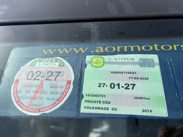 Image for 2014 Volkswagen Passat CC 2.0 TDI BMT 140PS 4DR