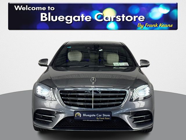Image for 2018 Mercedes-Benz S Class AMG LINE EXECUTIVE PREMIUM**Heated & Ventilated Front & Rear Seats**Cream Leather Interior**Panoramic Sunroof**Apple Carplay** Burmester Sound System**Massage Seats**Soft Closing Doors**Rear Blinds**