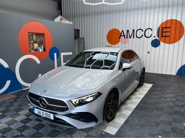 Image for 2024 Mercedes-Benz A Class €38950 2024 MERCEDES-BENZ A200D SEDAN FINAL EDITION 2.0 AUTOMATIC / CRUISE CONTROL / REVERSE CAMERA / ELECTRIC MEMORY & HEATED SEATS / PADDLE SHIFTERS / AMBIENT LIGHTS AND MORE
