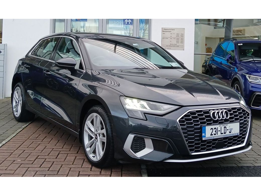 Image for 2023 Audi A3 SE 30 TDI 116HP **HEATED FRONT SEATS, LEATHER INTERIOR, APP CONNECT** 