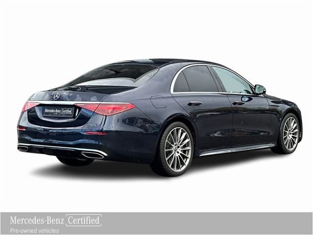 Image for 2024 Mercedes-Benz S Class S 450e AMG Line--Panoramic Sunroof, Nappa Leather, 20" Multispoke Alloys, Burmester Sound, Airmatic Suspension, Driver Assistance Pack, Memory Package, Urban Guard
