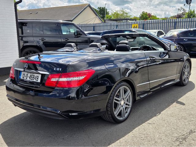 Image for 2012 Mercedes-Benz E Class E220 CDI AMG LINE CONVERTIBLE AUTO
