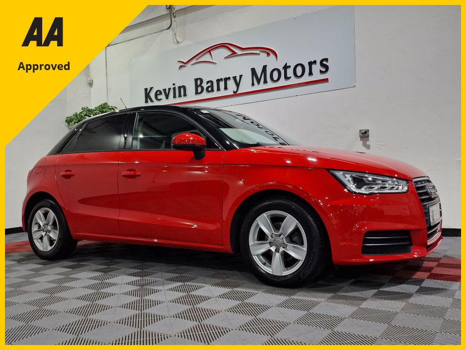 Image for 2016 Audi A1 1.0TFSi (TWO TONE) SPORTBACK 95BHP AUTOMATIC **VERY LOW MILEAGE / 15" ALLOY WHEELS / AIR CONDITIONING / BLUETOOTH INTEGRATION / FRONT & REAR PARKING ASSIST / KEYLESS ENTRY / REAR TINTED GLASS**