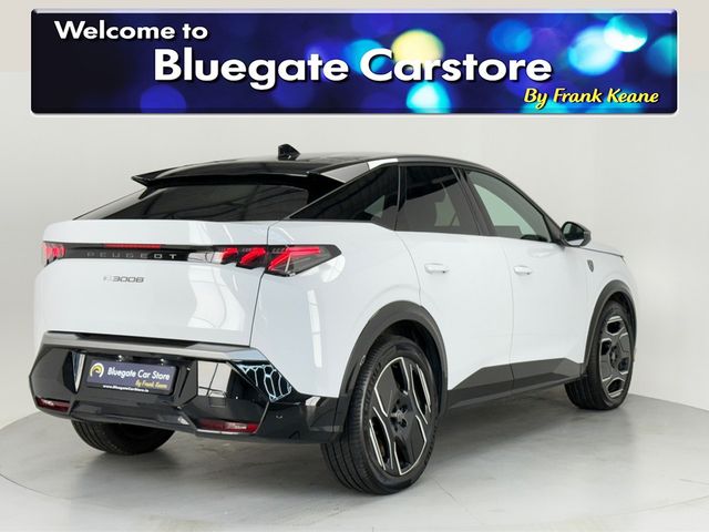 Image for 2024 Peugeot 3008 GT EV**20"ALLOYS**ELECTRIC TAILGATE**ALCANTARA INTERIOR**DIGITAL DASH**DRIVE MODES**MULTIFUNCTIONAL STEERING WHEEL**TOUCH SCREEN MEDIA DISPLAY**APPLE CARPLAY**SATNAV**REVERSE CAMERA**KEYLESS START**