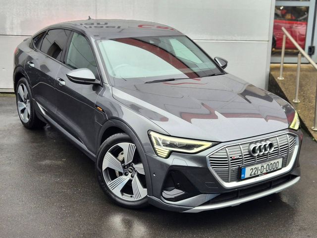Image for 2022 Audi e-tron 55 Quattro Sportback S Line (408bhp) 20'' Alloys, CarPlay - First Registered in November 2022 - Trade in Price €35, 999