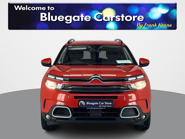 Image for 2020 Citroen C5 Aircross FEEL BLUEHDI 130 **FULL BLACK CLOTH INTERIOR**REVERSE CAMERA**WIRELESS PHONE CHARGING**PARKING SENSORS**BLIND SPOT DETECTION**ELECTRIC HANDBRAKE**ECO MODE**LANE ASSIST**ANDROID AUTO**USB CHARGING**