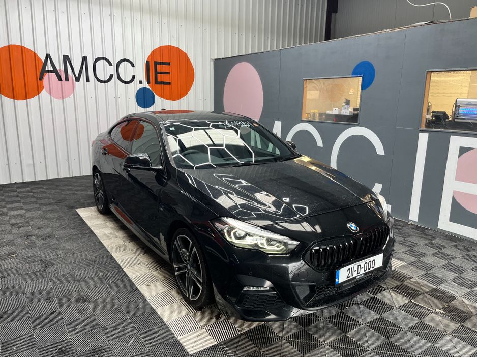 Image for 2021 BMW 2 Series €27950 2021 BMW 218D GRAN COUPE M-SPORT 2.0 AUTOMATIC / CRUISE CONTROL / REVERSE CAMERA / ELECTRIC MEMORY SEATS / AMBIENT LIGHTS AND MORE