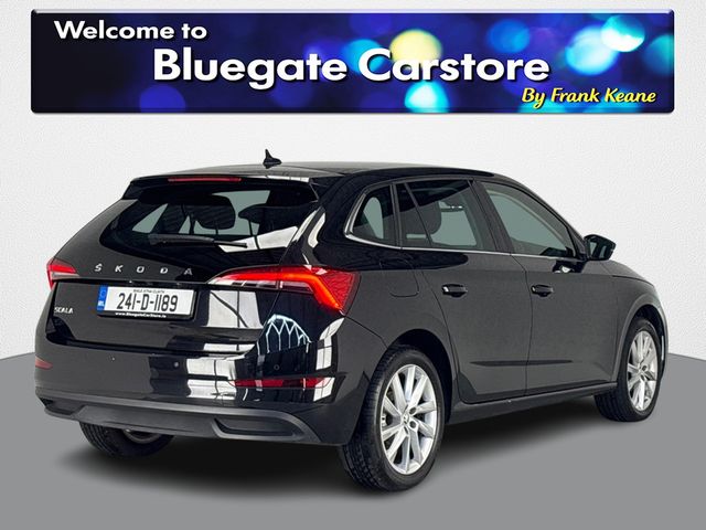 Image for 2024 Skoda Scala STYLE 1.0 TSI 95BHP**KEYLESS START**SEMI DIGITAL DASH**MULTIFUNCTIONAL STEERING WHEEL**DUAL CLIMATE CONTROL**TOUCH SCREEN MEDIA DISPLAY**REVERSE CAMERA**REAR PARKING SENSORS**FINANCE ARRANGED**