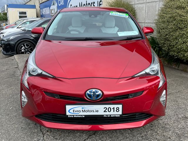 Image for 2018 Toyota Prius PREMIUM TOURING AUTOMATIC HYBRID 1.8 PETROL //ONLY 5964 MILES//HIGH SPEC//FULL LEATHER HEATED SEATS//HEAD UP DISPLAY//ADAPTIVE CRUISE CONTROL//KEYLESS ENTRY//REVERSE CAMERA//