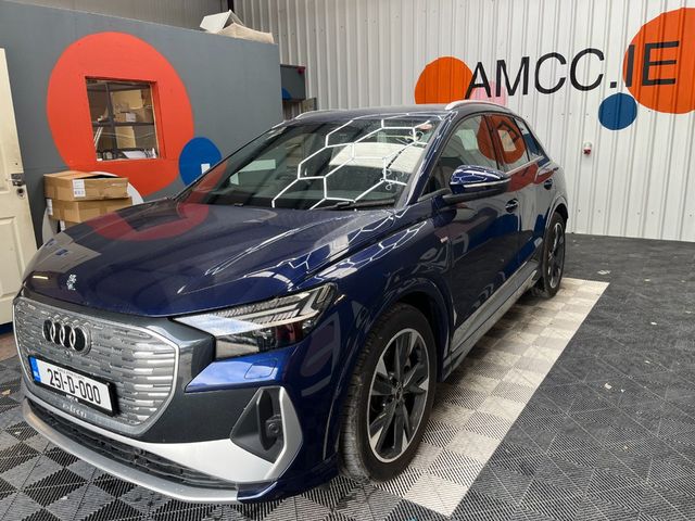 Image for 2025 Audi Q4 e-tron 2025 AUDI Q4 E-TRON 45 S LINE/ AUTOMATIC/ CRUISE CONTROL / PARKING CAMERA / ELECTRIC MEMORY & HEATED SEATS / AMBIENT LIGHTS AND MORE