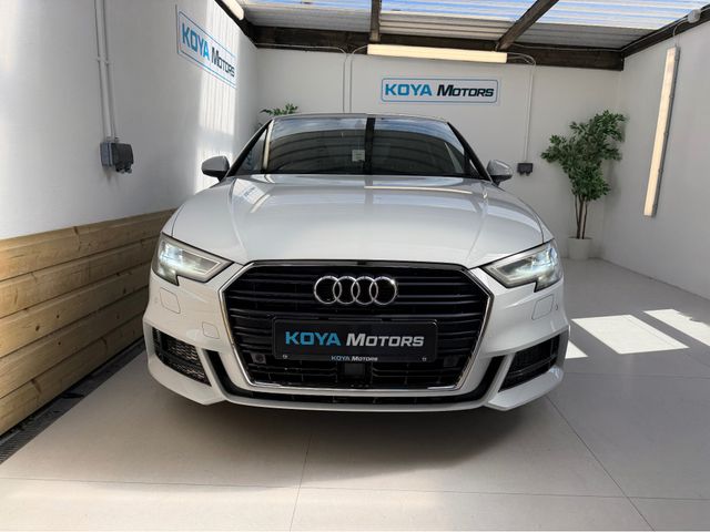 Image for 2017 Audi A3 1.4 TFSI S LINE PRO EDITION PETROL AUTOMATIC // VIRTUAL DASH // HALF LEATHER // PARK ASSIST W/ REVERSING CAMERA // FACTORY BLACK EDITION // FLAT BOTTOM STEERING WHEEL // UPGRADED AUDI SPORT ALLOYS
