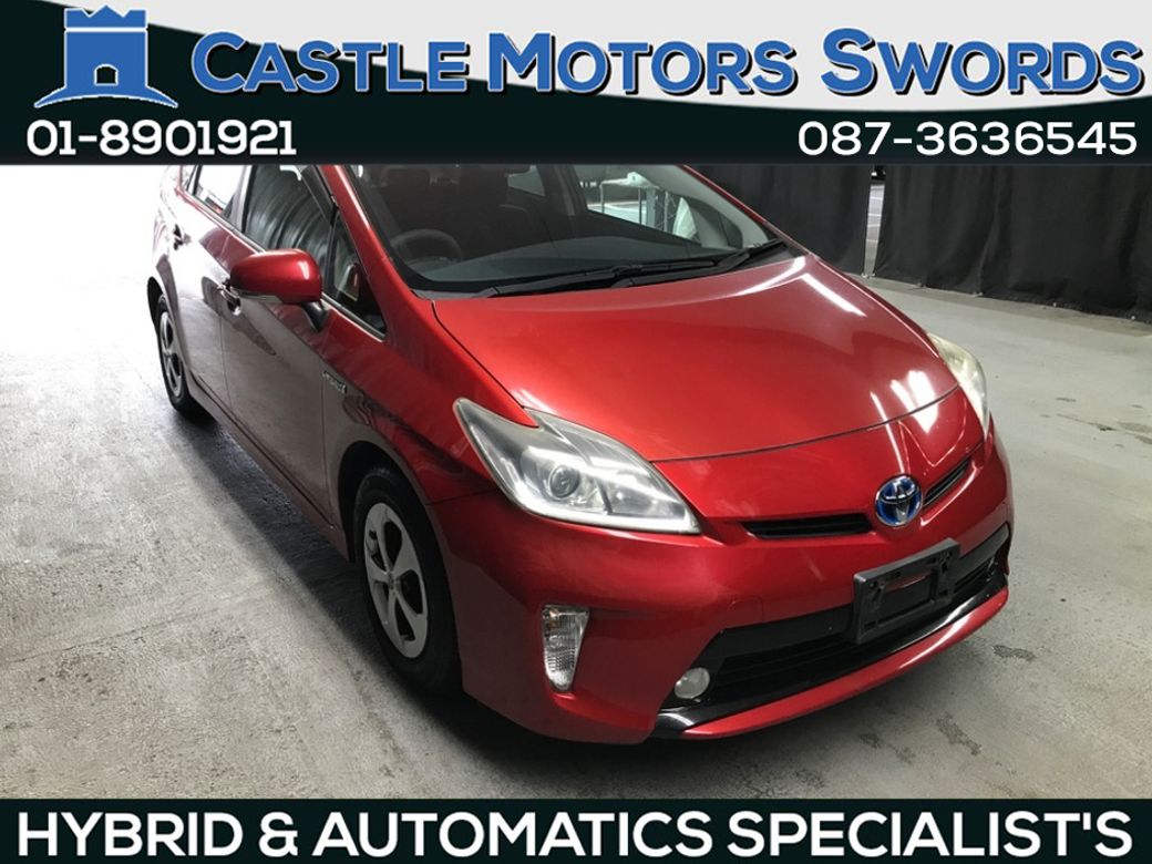 Image for 2014 Toyota Prius Toyota Prius 2014 Red in colour only 58K on the clock .