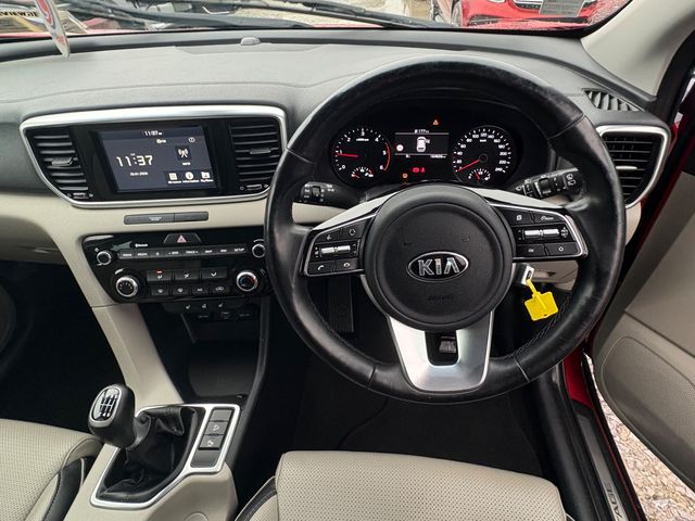 Image for 2019 Kia Sportage K3 5DR, Sat Nav Leather , Heated Steering Wheel, Bluetooth, Lane Departure Warning, Reversing Camera, 