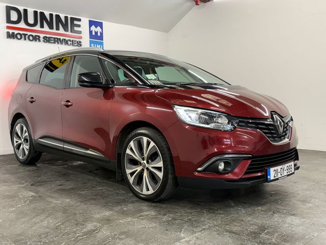 Image for 2021 Renault Grand Scenic **SIGNATURE**7 SEATS**PANORAMIC ROOF**SAT NAV**PARK ASSIST**LANE ASSIST**HEAD UP DISPLAY**REVERSE CAMERA**FRONT AND REAR PARKING SENSORS**TOUCH SCREEN MEDIA/RADIO**BLUETOOTH PHONE/STREAMING**