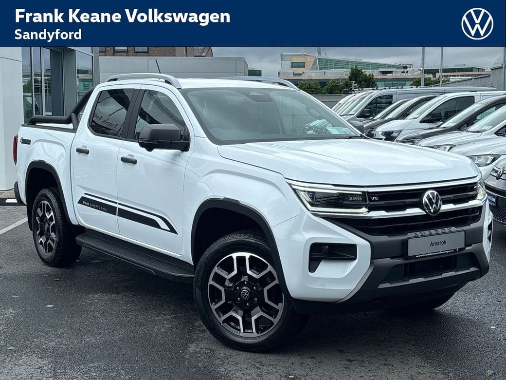 Image for 2026 Volkswagen Amarok PAN AMERICANA 3.0 V6 237BHP *ELECTRIC ROLLER SHUTTER* *APPLE CARPLAY/ANDROID AUTO* *360 AREA VIEW CAMERA* *FRONT AND REAR CAMERA* *FRONT ELECTRIC HEATED SEATS* *IQ LED MATRIX HEADLIGHTS* *REMOVABLE TO