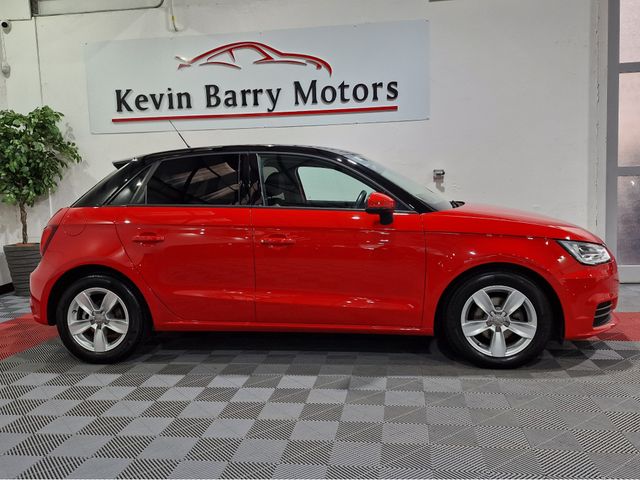 Image for 2016 Audi A1 1.0TFSi (TWO TONE) SPORTBACK 95BHP AUTOMATIC **VERY LOW MILEAGE / 15" ALLOY WHEELS / AIR CONDITIONING / BLUETOOTH INTEGRATION / FRONT & REAR PARKING ASSIST / KEYLESS ENTRY / REAR TINTED GLASS**