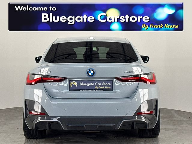 Image for 2022 BMW i4 EDRIVE40 M SPORT**BLACK LEATHER INTERIOR**FRONT HEATED SEATS**TOUCH SCREEN INFOTAINMENT**REVERSE CAMERA**PARKING SENSORS**KEYLESS START**AMBIENT LIGHTING**DRIVE MODES**APPLE CARPLAY**