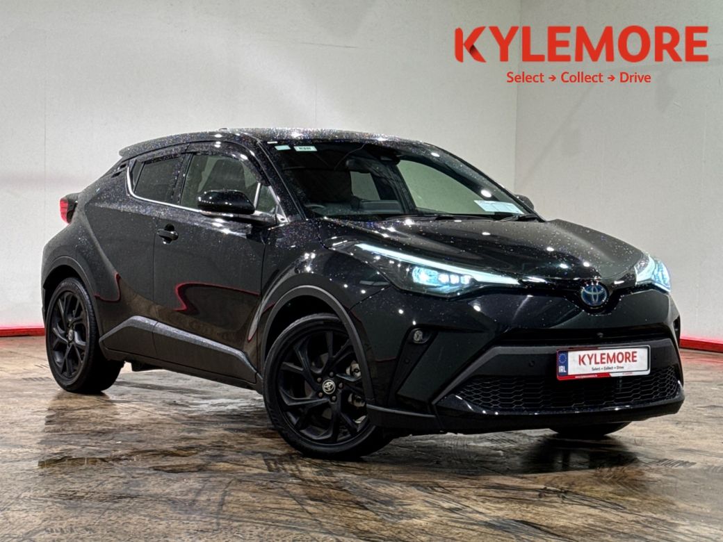 Image for 2022 Toyota C-HR 1.8 HYBRID AUTOMATIC - G MODE NERO EDITION - UPGRADED ALLOYS - BLACK HALF LEATHER - HEATED SEATS - 360 CAMERA