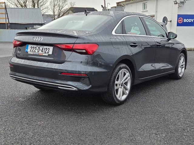 Image for 2022 Audi A3 Limousine SAL 30 TDI 116HP SE 4DR
