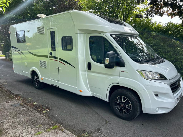 Image for 2021 Fiat Ducato Camper ertusco t series t7400 motorhome **Automatic** 4 Berth With Fixed Rear Bed**, drop down double bed, en suite shower, swivel front seats, separate bedroom, fly screen, electric entry step