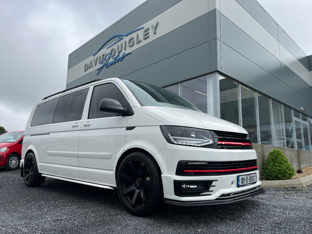 Image for 2018 Volkswagen Transporter Sportline TRANSPORTER T32 2.0TDI 204BHP SPORTLINE AUTO CREW CAB*QUALITY ASSURED USED CARS*SIMI APPROVED*GREAT RATE FINANCE AVAILABLE*WELCOME TO DAVID QUIGLEY AUTOS*