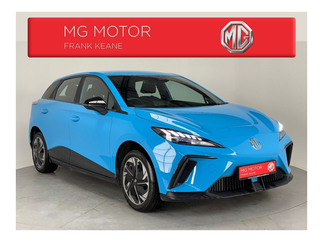 Image for 2025 MG MG4 LR - EXCITE 64KWH EX DEMO**BLACK CLOTH SEATS**DRIVE MODES**ELECTRIC HANDBRAKE**MULTIFUNCTIONAL STEERING WHEEL**AIR CONDITIONING**TOUCH SCREEN MEDIA**APPLE CAR PLAY**CRUISE CONTROL**PARKING SENSORS**