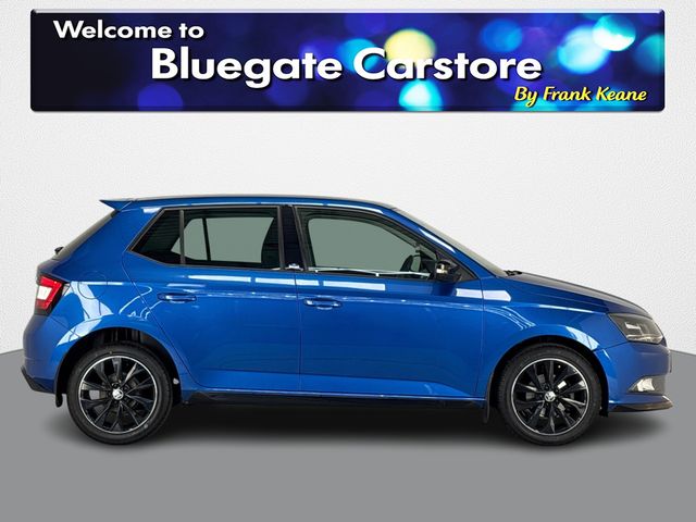 Image for 2018 Skoda Fabia NEW 2 YEAR NCT 1 LITRE 5 DOOR WITH ONLY 29900KMS **MONTE CARLO EDITION **PANORAMIC ROOF**DIGITAL MEDIA DISPLAY**BLUETOOTH**APPLE-CARPLAY & ANDROID -AUTO**CRUISE CONTROL**LED DAYTME RUNNING LIGHTS** WA
