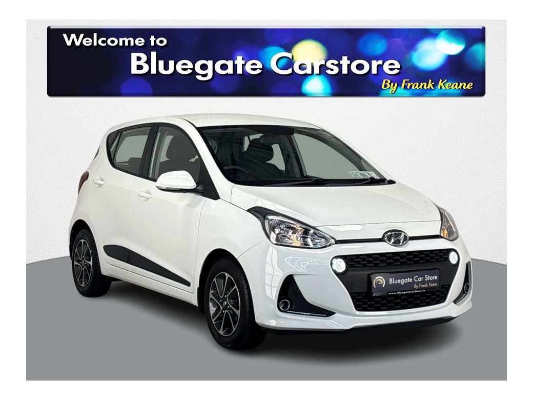 Image for 2019 Hyundai i10 DELUXE**MULTIFUNCTIONAL STEERING WHEEL**AIR CONDITIONING**ELECTRIC MIRRORS**BLACK/BLUE CLOTH INTERIOR**ISOFIX**FINANCE ARRANGED**