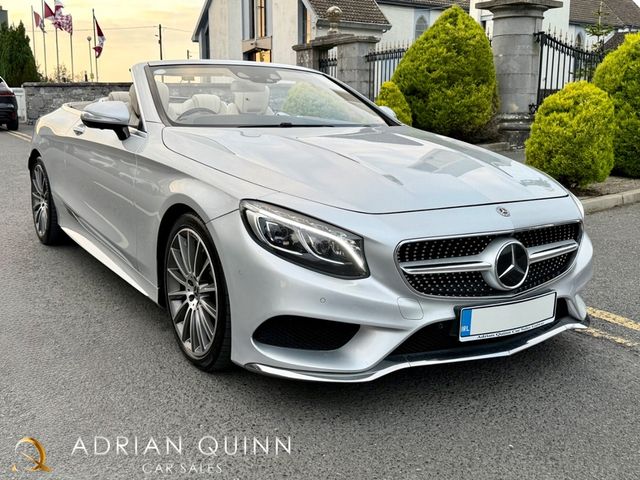 Image for 2018 Mercedes-Benz S Class S 500 CONVERTIBLE AMG LINE PREMIUM AUTO==HUGE SPEC==COST OVER €250K NEW==