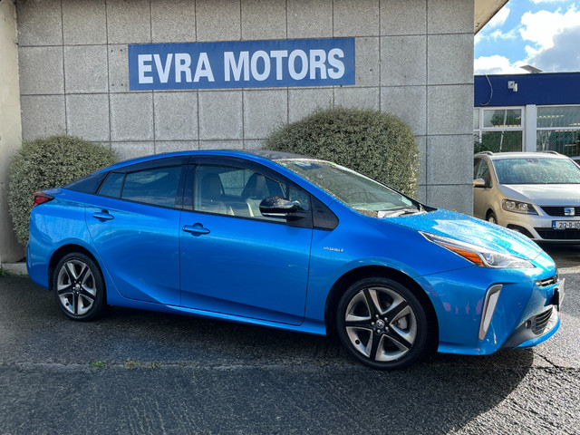 Image for 2019 Toyota Prius TOURING S AUTOMATIC HYBRID 1.8 PETROL //LOW MILES//HIGH SPEC//FULL LEATHER HEATED SEATS//ADAPTIVE CRUISE CONTROL//KEYLESS ENTRY//REVERSE CAMERA//