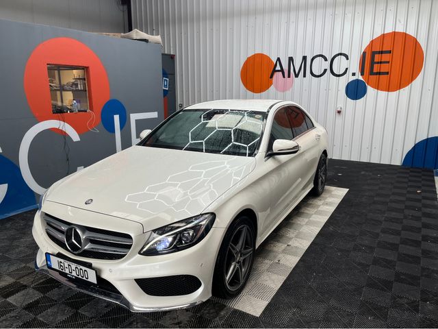 Image for 2016 Mercedes-Benz C Class €20950! 2016 MERCEDES-BENZ C220D AVANTGARDE AMG LINE 2.0 AUTOMATIC / CRUISE CONTROL / REVERSE CAMERA / ELECTRIC MEMORY & HEATED SEATS / PADDLE SHIFTERS / AMBIENT LIGHTS AND MORE