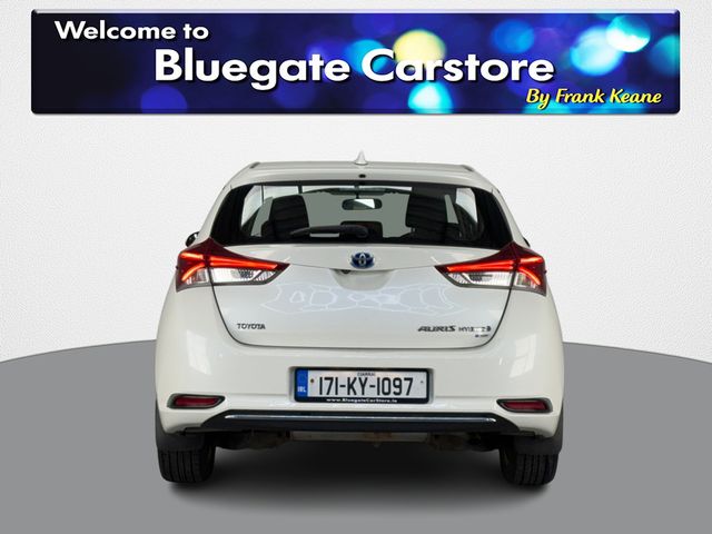 Image for 2017 Toyota Auris 1.8 HYBRID LUNA 4DR AUTOMATIC**MULTIFUNCTIONAL STEERING WHEEL**KEYLESS START**TOUCH SCREEN MEDIA DISPLAY**BLACK/GREY CLOTH INTERIOR**REVERSE CAMERA**ELECTRIC MIRRORS**FINANCE ARRANGED**