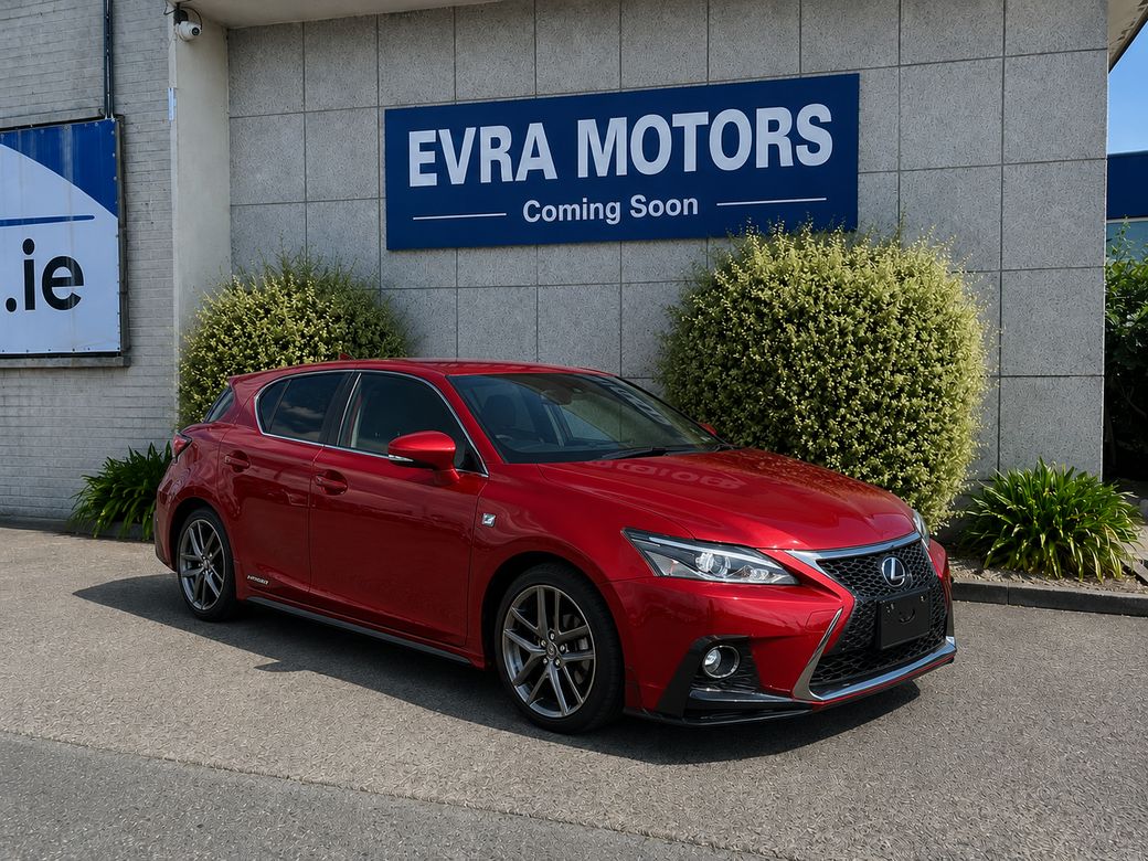 Image for 2021 Lexus CT 200h F SPORT AUTOMATIC HYBRID 1.8 PETROL //HIGH SPEC//LOW MILES//FULL LEATHER HEATED SEATS//HEATED STEERING WHEEL//KEYLESS ENTRY//ADAPTIVE CRUISE CONTROL//REVERSE CAMERA//