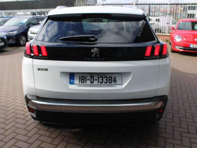 Image for 2018 Peugeot 3008 1.2 ALLURE 130BHP 5DR ESTATE AUTOMATIC // STUNNING CAR FINISHED IN ICE WHITE // BUY WITH CONFIDENCE AA AND SIMI APPROVED DEALER 2025 // ALL TRADE INS WELCOME //