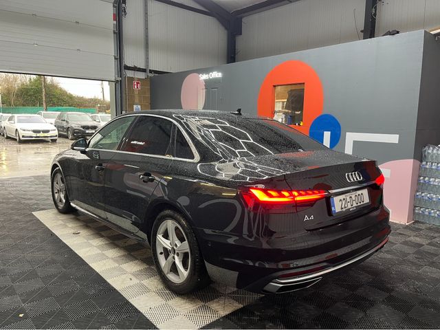 Image for 2022 Audi A4 €34950 2022 AUDI A4 35TDI ADVANCED 2.0 AUTOMATIC / CRUISE CONTROL / 360° PARKING CAMERA / ELECTRIC MEMORY & HEATED SEATS / PADDLE SHIFTERS / APPLE CARPLAY